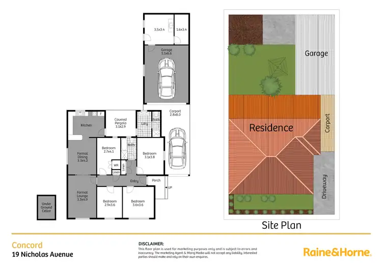 Floorplan of Homely house listing, 19 Nicholas Avenue, Concord NSW 2137