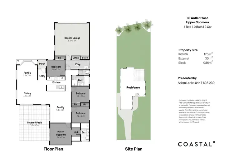 Floorplan of Homely house listing, 32 Antler Place, Upper Coomera QLD 4209