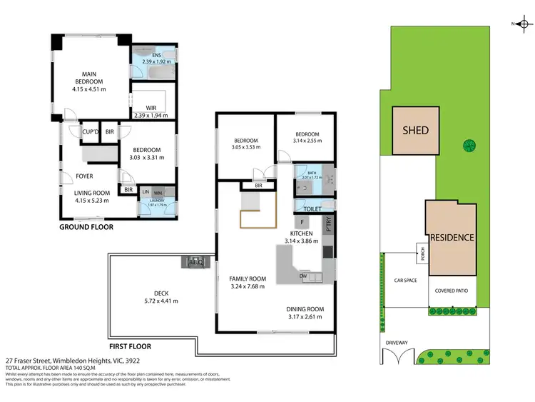Floorplan of Homely house listing, 27 Fraser Street, Wimbledon Heights VIC 3922
