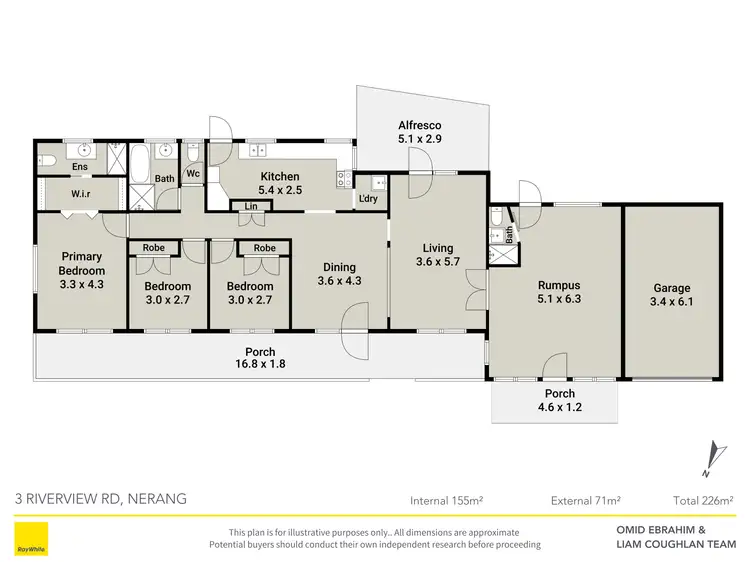 Floorplan of Homely house listing, 3 Riverview Road, Nerang QLD 4211