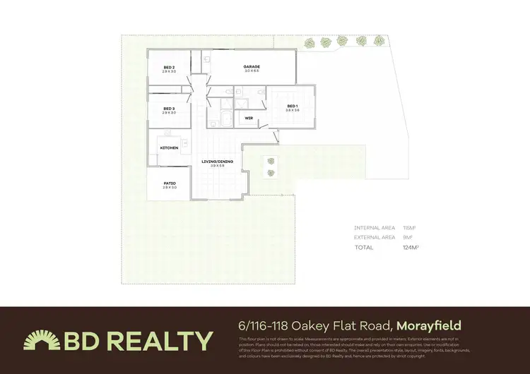Floorplan of Homely house listing, 6/116-118 Oakey Flat Road, Morayfield QLD 4506