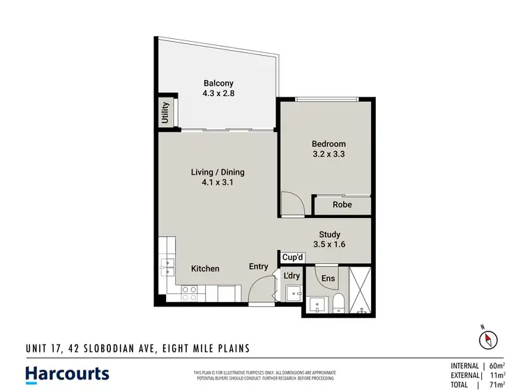 Floorplan of Homely house listing, 17/42 Slobodian Avenue, Eight Mile Plains QLD 4113