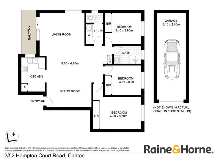 Floorplan of Homely unit listing, 2/52 Hampton Court Road, Carlton NSW 2218