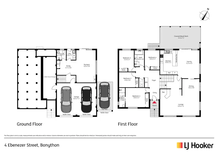 Floorplan of Homely house listing, 4 Ebenezer Street, Bonython ACT 2905