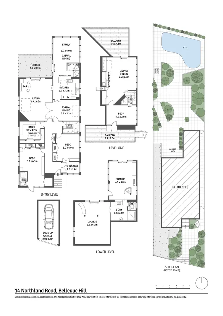 Floorplan of Homely house listing, 14 Northland Road, Bellevue Hill NSW 2023
