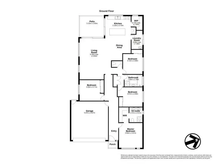 Floorplan of Homely house listing, 119 Adrian Circuit, Nirimba QLD 4551