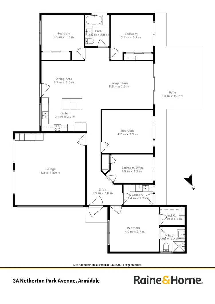 Floorplan of Homely house listing, 3A Netherton Park Avenue, Armidale NSW 2350