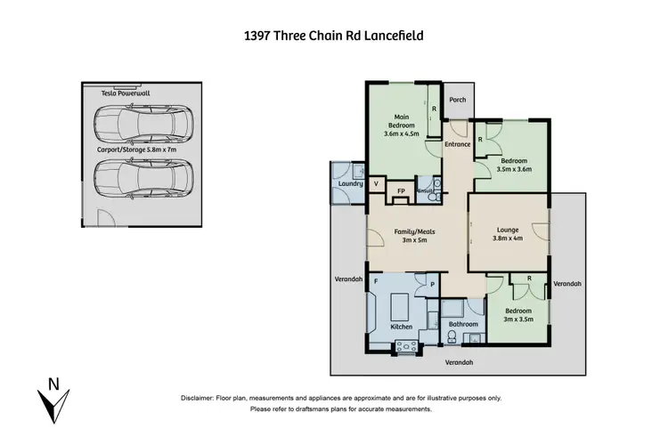 Floorplan of Homely house listing, 1937 Three Chain Road, Lancefield VIC 3435
