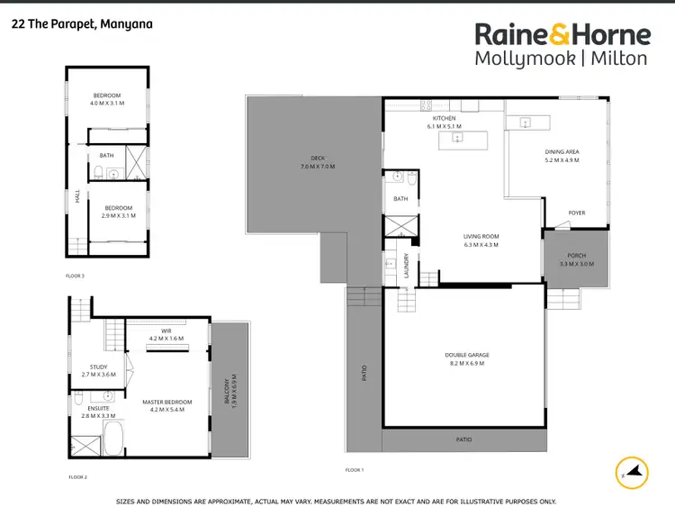 Floorplan of Homely house listing, 22 The Parapet, Manyana NSW 2539