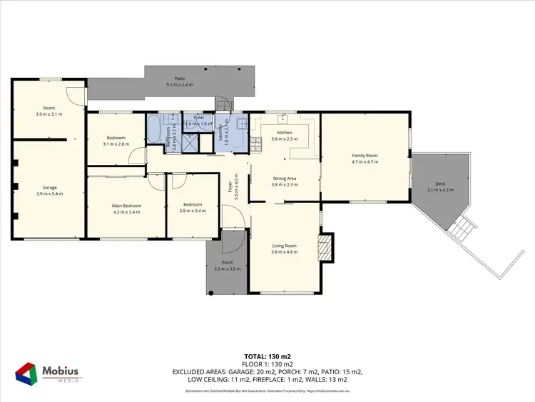 Floorplan of Homely house listing, 37 O'Connell Street, Hamilton Hill WA 6163