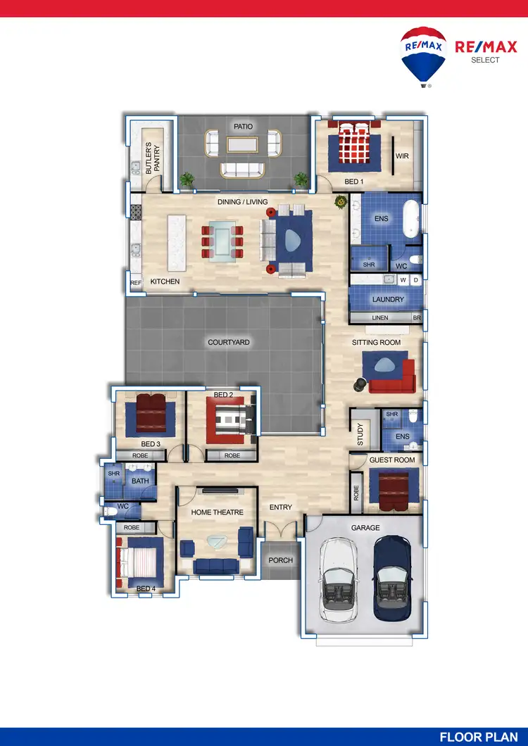 Floorplan of Homely house listing, 36 Logan Crescent, Erakala QLD 4740