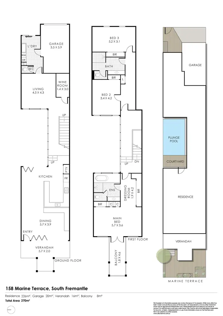 Floorplan of Homely house listing, 158 Marine Terrace, South Fremantle WA 6162