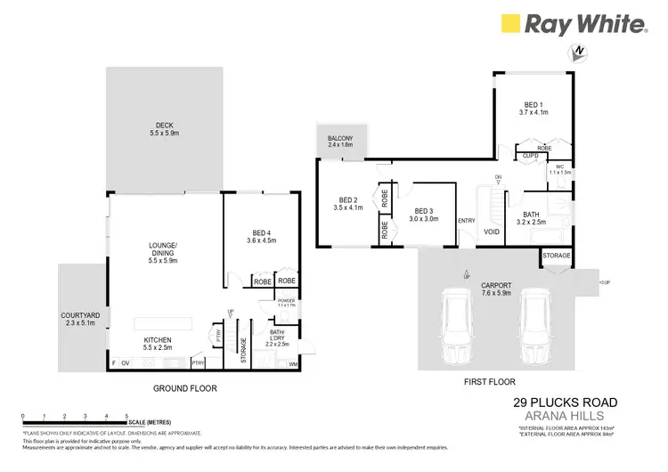Floorplan of Homely house listing, 29 Plucks Road, Arana Hills QLD 4054