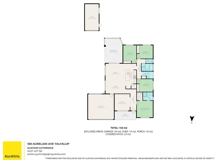 Floorplan of Homely house listing, 158 Aurelian Avenue, Yalyalup WA 6280