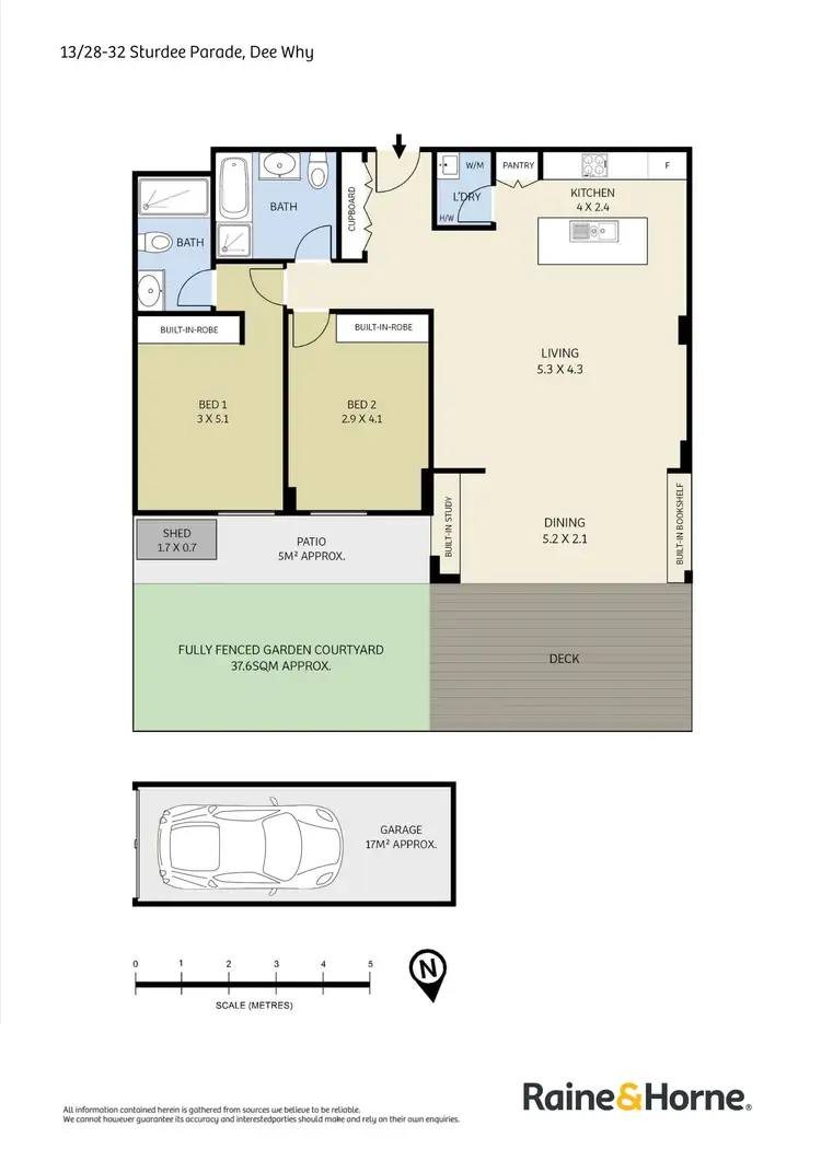 Floorplan of Homely apartment listing, 13/28-32 Sturdee Parade, Dee Why NSW 2099