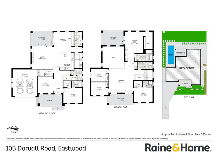 Floorplan of Homely house listing, 10B Darvall Road, Eastwood NSW 2122