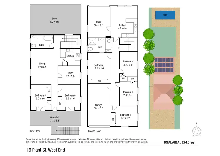 Floorplan of Homely house listing, 19 Plant Street, West End QLD 4810