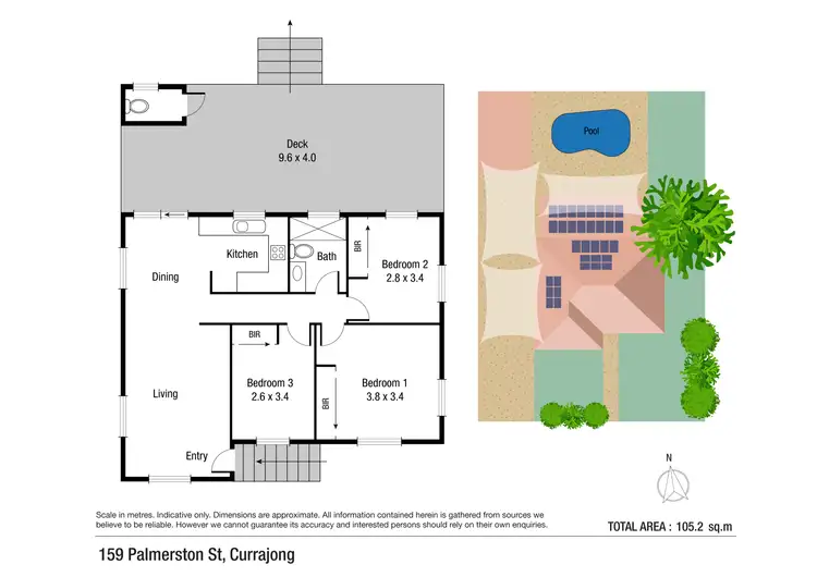 Floorplan of Homely house listing, 159 Palmerston Street, Currajong QLD 4812