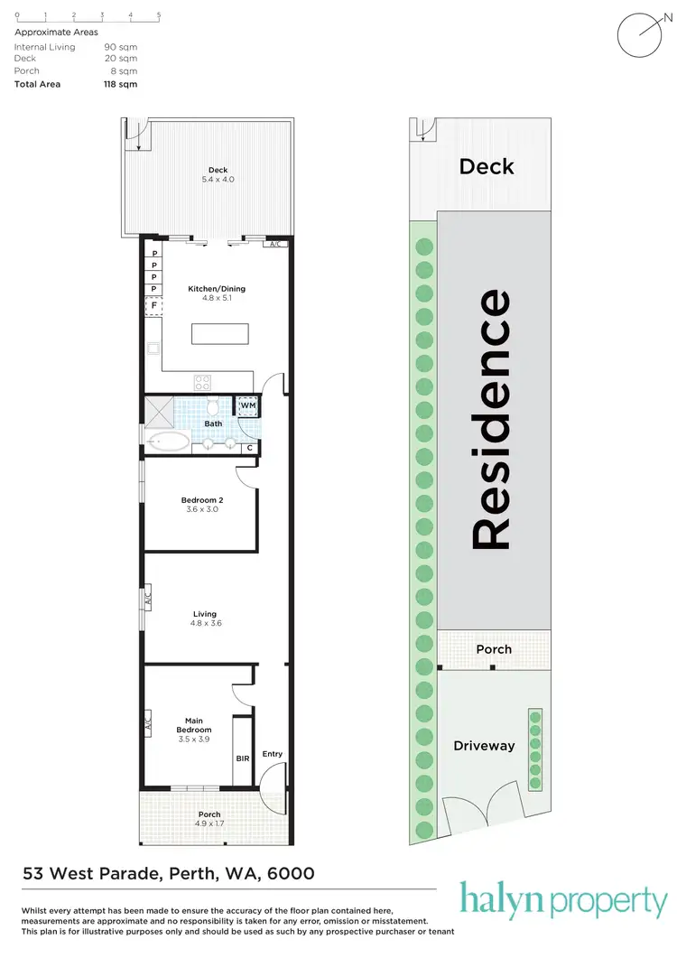 Floorplan of Homely house listing, 53 West Parade, Perth WA 6000