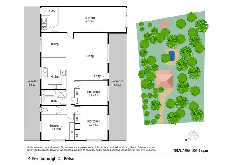 Floorplan of Homely house listing, 4 Bernborough Court, Kelso QLD 4815