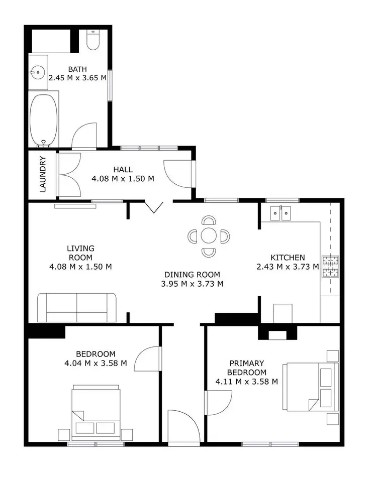 Floorplan of Homely house listing, 16 John Street, Goulburn NSW 2580