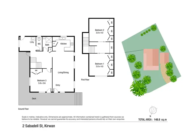 Floorplan of Homely house listing, 2 Sabadell Street, Kirwan QLD 4817