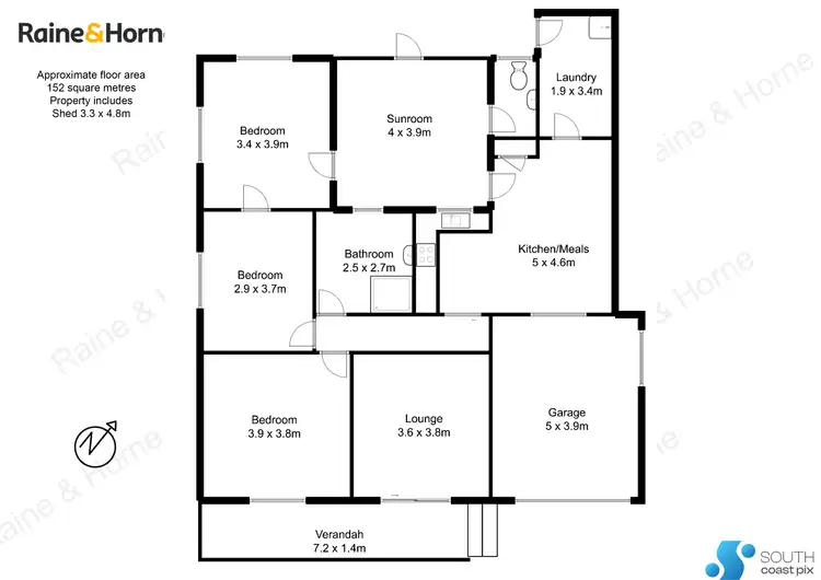 Floorplan of Homely house listing, 11 Catlin Avenue, Batemans Bay NSW 2536