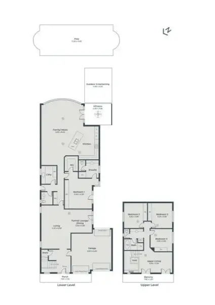Floorplan of Homely house listing, 117A Second Ave, Joslin SA 5070