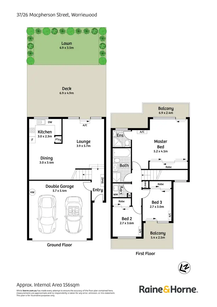 Floorplan of Homely townhouse listing, 37/26 Macpherson Street, Warriewood NSW 2102