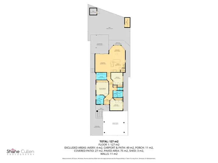 Floorplan of Homely house listing, 29 Tindals Crescent, Hannans WA 6430