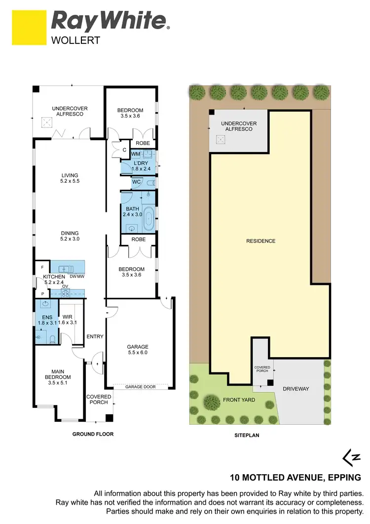 Floorplan of Homely house listing, 10 Mottled Avenue, Epping VIC 3076
