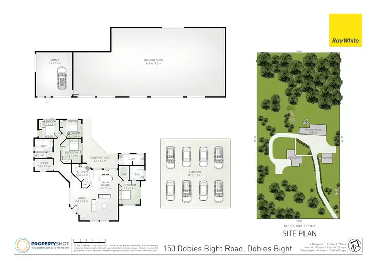 Floorplan of Homely other listing, 150 Dobies Bight Road, Casino NSW 2470