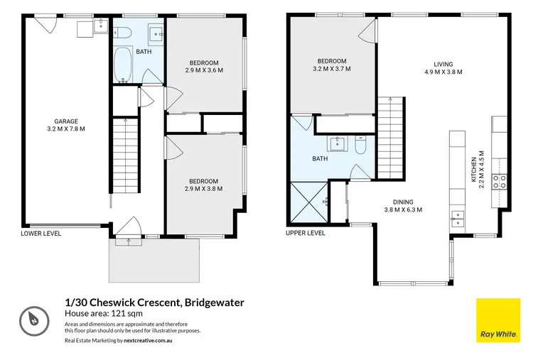 Floorplan of Homely house listing, 1/30 Cheswick Crescent, Bridgewater TAS 7030