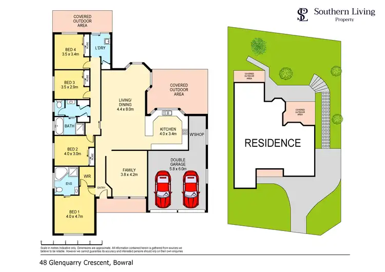 Floorplan of Homely house listing, 48 Glenquarry Crescent, Bowral NSW 2576