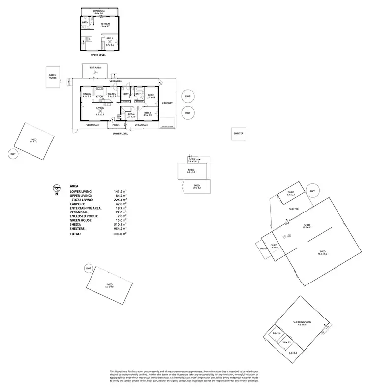 Floorplan of Homely rural property listing, 179 D Collins Road, Mount Pleasant SA 5235