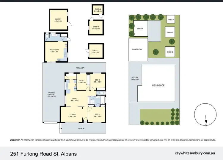 Floorplan of Homely house listing, 251 Furlong Road, St Albans VIC 3021