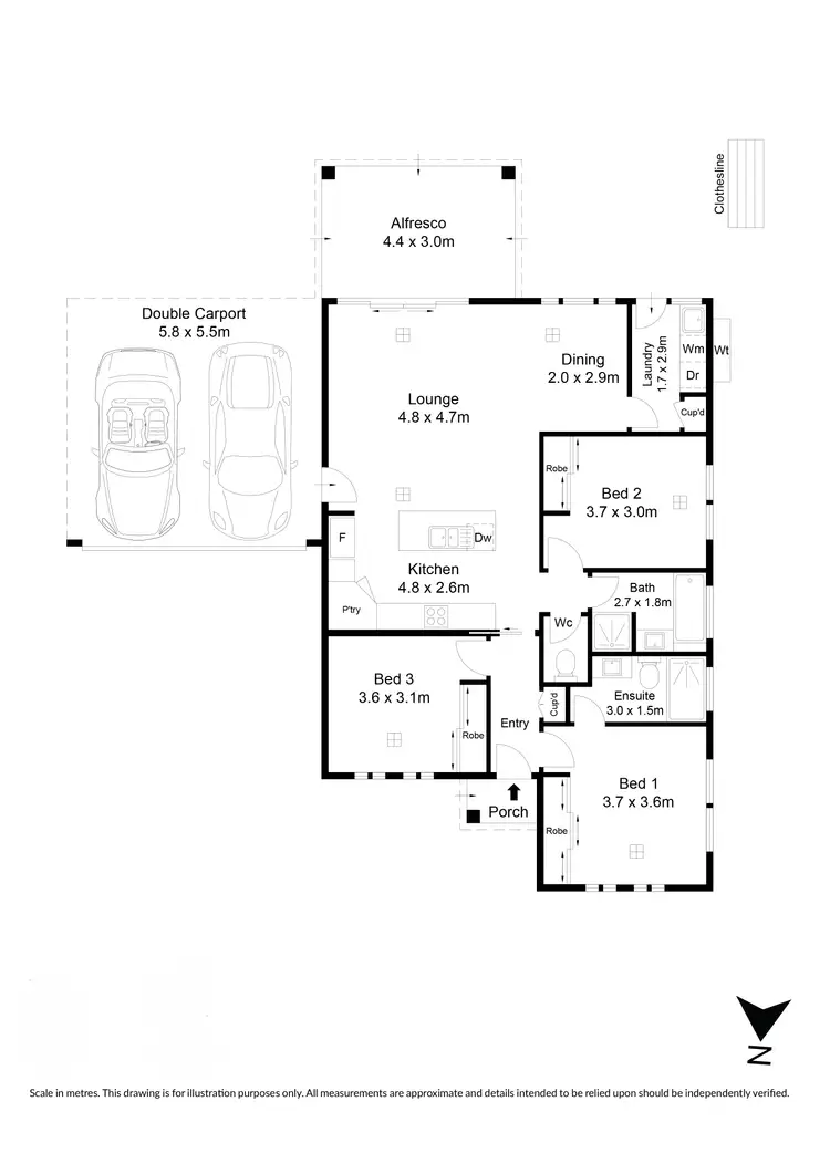 Floorplan of Homely house listing, 37B Guilford Avenue, Prospect SA 5082