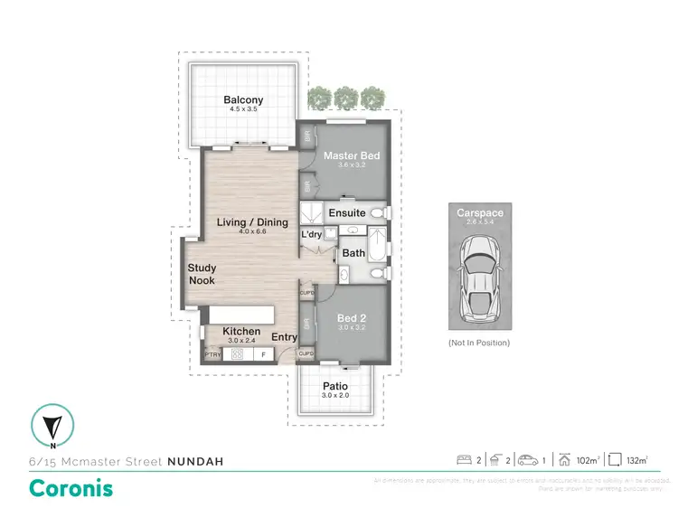 Floorplan of Homely unit listing, 6/15 Mcmaster Street, Nundah QLD 4012