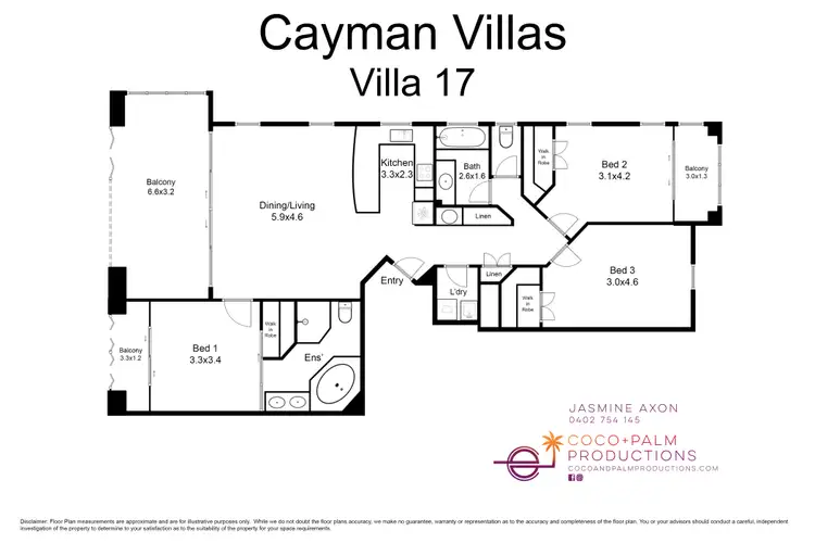 Floorplan of Homely unit listing, 17/35-37 Mowbray Street, Port Douglas QLD 4877