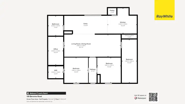 Floorplan of Homely house listing, 199 Beronne Road, Gayndah QLD 4625