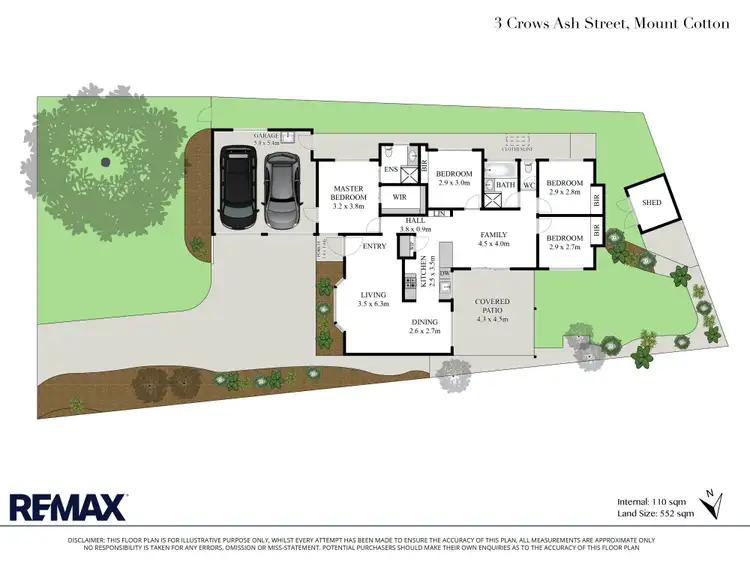 Floorplan of Homely house listing, 3 Crows Ash Street, Mount Cotton QLD 4165