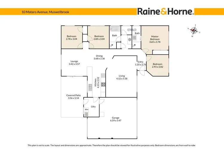 Floorplan of Homely house listing, 10 Mataro Avenue, Muswellbrook NSW 2333