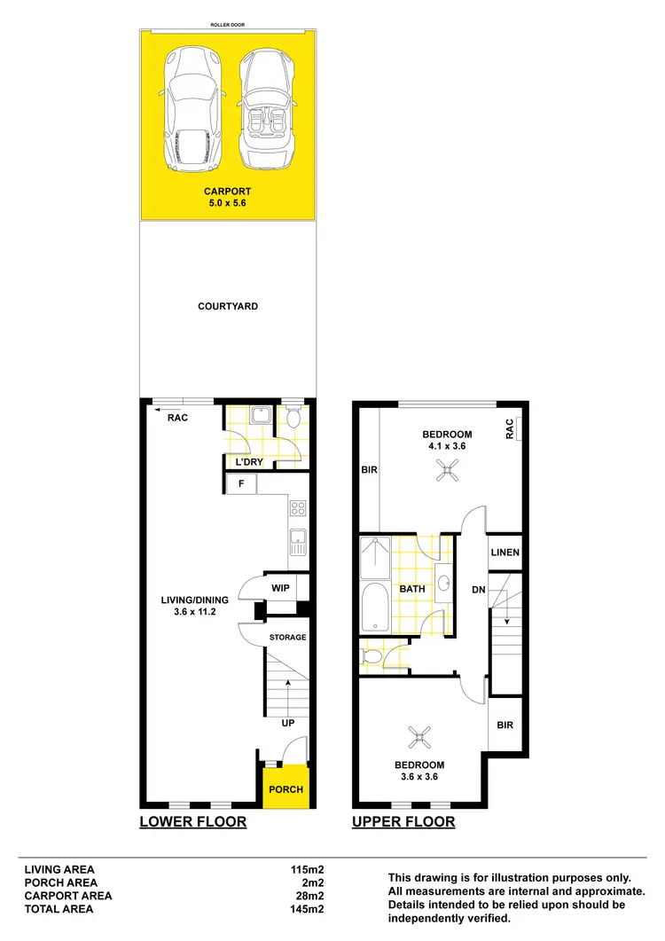 Floorplan of Homely house listing, 6/21-25 Sand Street, Seaford Meadows SA 5169