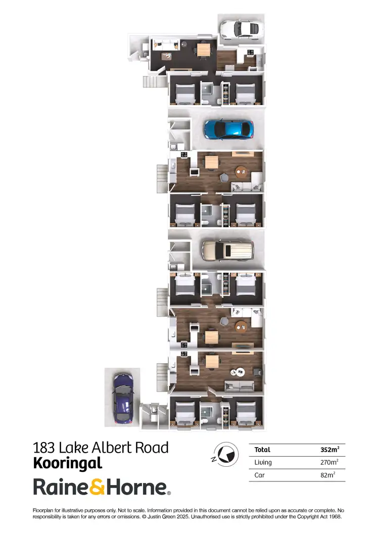 Floorplan of Homely house listing, 1,2,3,4/183 Lake Albert Road, Kooringal NSW 2650