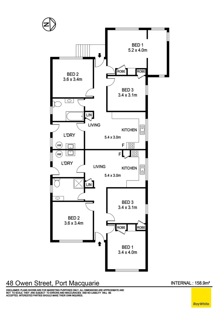 Floorplan of Homely house listing, 48 Owen Street, Port Macquarie NSW 2444
