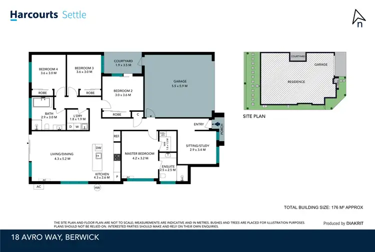 Floorplan of Homely house listing, 18 Avro Way, Berwick VIC 3806