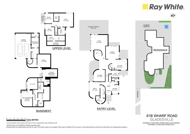 Floorplan of Homely house listing, 61B Wharf Road, Gladesville NSW 2111