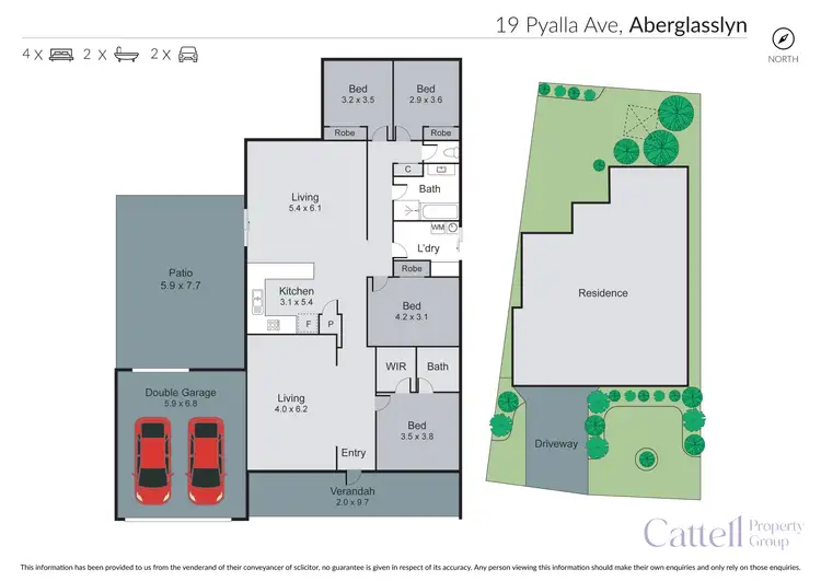 Floorplan of Homely house listing, 19 Pyalla Avenue, Aberglasslyn NSW 2320