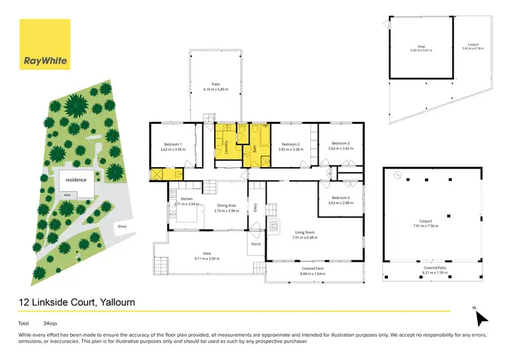Floorplan of Homely house listing, 12 Linkside Court, Yallourn VIC 3825