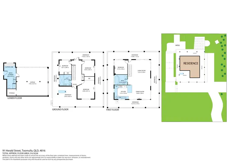 Floorplan of Homely house listing, 91 Herald Street, Toomulla QLD 4816